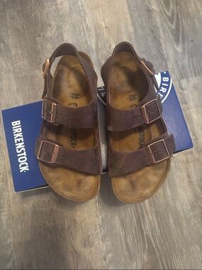 Women’s Milano Habana color Oiled Leather Size 5.5/6 - 36